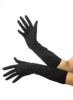 Long Black Gloves